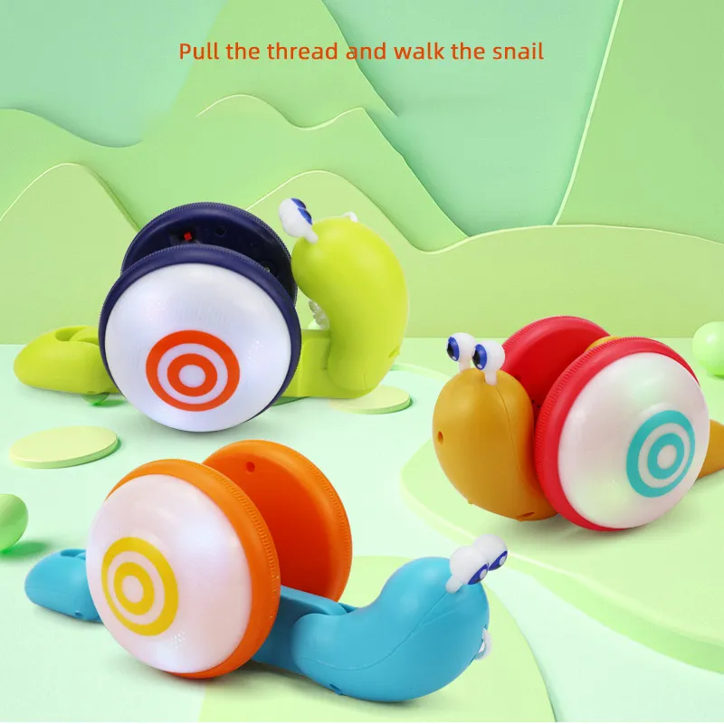 Light Up Walking Snail Toy